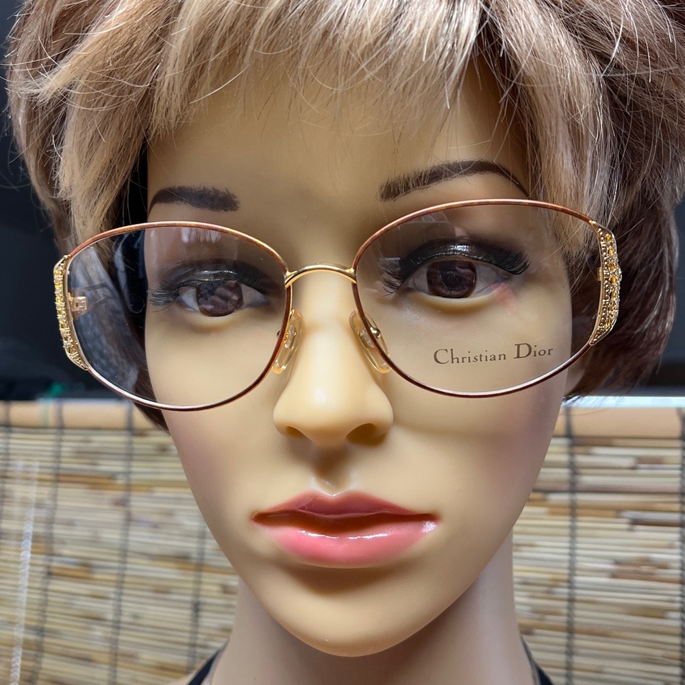 Christian Dior Vintage Eyeglasses Frame Authentic